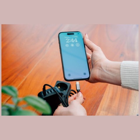 Kabel Verbatim Sync & Charge USB-C do USB-C QC PD 60W 120cm czarny 31845