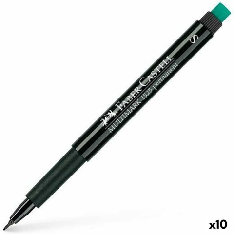 Marker permanentny Faber-Castell Multimark 1523 S Czarny (10 Sztuk)