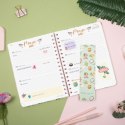 Kalendarz książkowy Finocam THE FLOWER JOURNAL A5 15,5 x 21,2 cm Różowy 2026