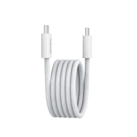 4smarts Kabel USB-C 100W 5A 1.5mmagnetycznie zwijany biały/white 541012