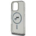Karl Lagerfeld KLHMP16LHLSKCK iPhone 16 Pro 6.3" czarny/black hardcase IML Metal Karl&Choupette Head MagSafe