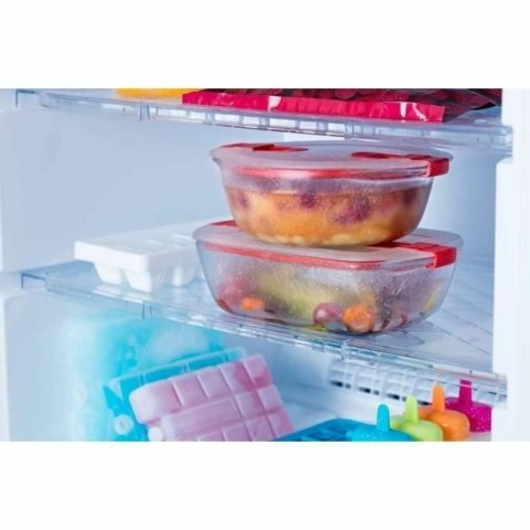 Pojemnik na Lunch Pyrex Cook&heat Biały Przezroczysty Prostokątny 2,5 L