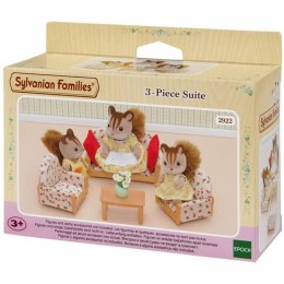 Akcesoria do Domku dla Lalek Sylvanian Families Sofa + 2 Armchairs + Table