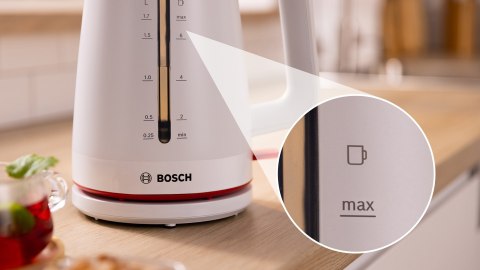 Czajnik elektryczny Bosch MyMoment TWK3M121 (2400W ; biały)