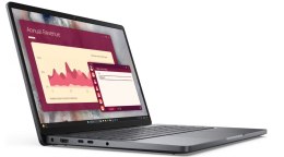 Laptop Dell Pro 14 PC14250 W11P C3 100U/8GB/512GB/14.0 FHD+/INT/FgrPr/FHD/IRCam/Mic/WLAN+BT/BcklKb/3C/3YPS Magnetite color, text