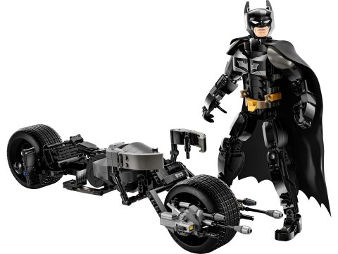 LEGO DC Super Heroes 76273 - Figurka Batmana do zbudowania i batcykl