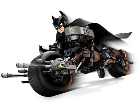 LEGO DC Super Heroes 76273 - Figurka Batmana do zbudowania i batcykl