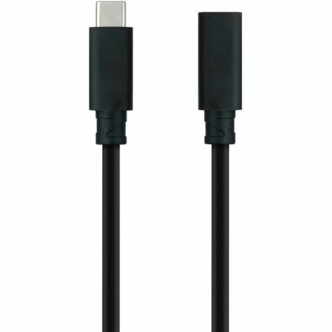 Kabel USB NANOCABLE USB 3.2 GEN2x2 100W C/M-H Czarny 2 m