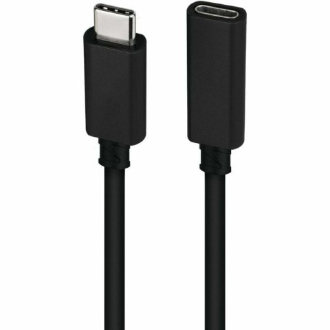 Kabel USB NANOCABLE USB 3.2 GEN2x2 100W C/M-H Czarny 2 m
