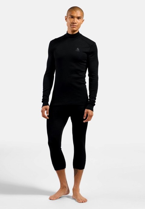 Koszulka termoaktywna męska turtle neck Odlo BL TOP Active Warm Eco rozmiar M, czarna