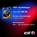 Olej do Silnika Samochodowego Elf Evolution FULL-TECH R 5 L 5W30