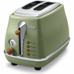 Toster DeLonghi Vintage Icon Kolor Zielony 900 W