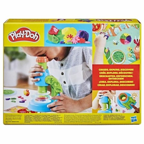 Zabawa z Plasteliną Play-Doh Mi Pequeño Microscopio Żółty