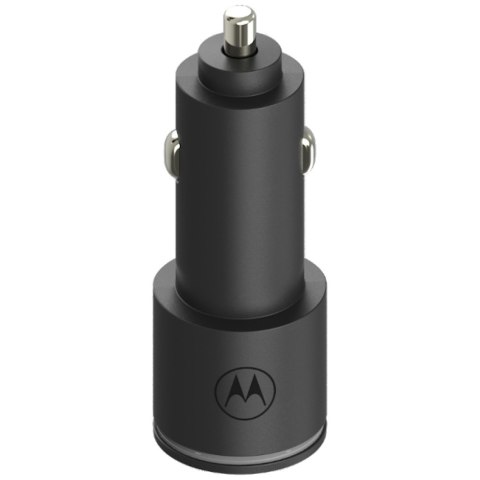 Ładowarka samochodowa Motorola TurboPower 45W Dual USB-A/USB-C z kablem USB-C 1m czarny