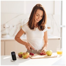 Niania elektroniczna Motorola PIP15-2 Audio z dwoma jednostkami dziecięcymi biało-czarny