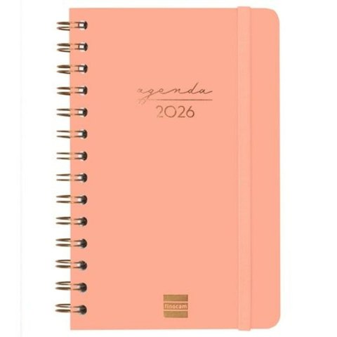 Kalendarz książkowy Finocam ALMA Koral 11,7 x 18,1 cm