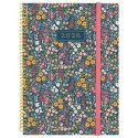 Kalendarz książkowy Finocam DESIGN COLLECTION Flora A5 15,5 x 21,2 cm 2026