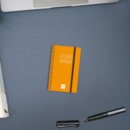 Kalendarz książkowy Finocam OPAQUE Pomarańczowy Mini 7,9 x 12,7 cm 2026