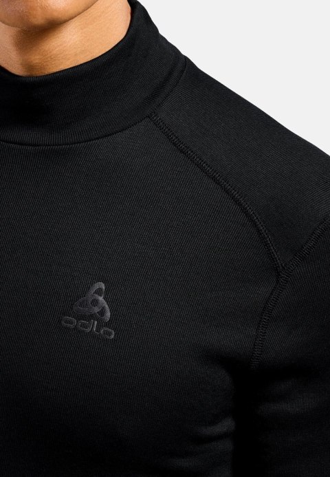 Koszulka termoaktywna męska turtle neck Odlo BL TOP Active Warm Eco rozmiar L, czarna