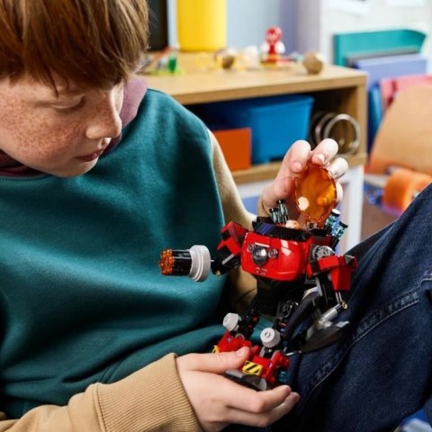 Zestaw do budowania Lego 77005 Sonic Knuckles VS Dr. Eggman Egg Crusher Mech 350 Części