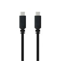 Kabel USB-C NANOCABLE 10.01.2301-L150 Czarny 1,5 m