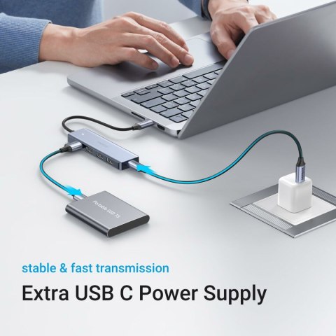 Kabel USB do Lightning Ugreen 70336 0,15 m Szary