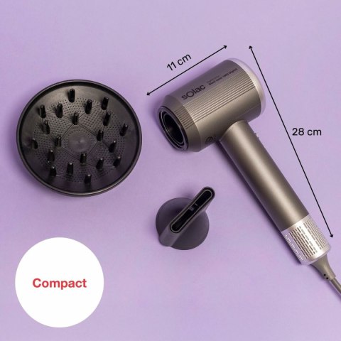 Suszarka do Włosów Solac SB7950 Szary 1600 W