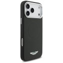 Etui Aston Martin HC FW Logo MagSafe do iPhone 17 Pro Max czarny