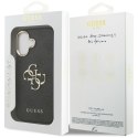 Etui Guess 4G Big 4G Classic Logo do iPhone 17 czarny złoty