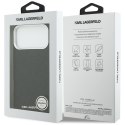 Etui Karl Lagerfeld FW Stamped Karl MagSafe do iPhone 17 Pro Max czarny