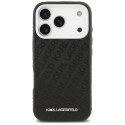 Etui Karl Lagerfeld FW Stamped Karl MagSafe do iPhone 17 Pro czarny