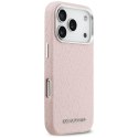 Etui Karl Lagerfeld FW Stamped Karl MagSafe do iPhone 17 Pro różowy