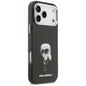 Etui Karl Lagerfeld IML Aquarelle Karl & Logo MagSafe do iPhone 17 Pro Max czarny