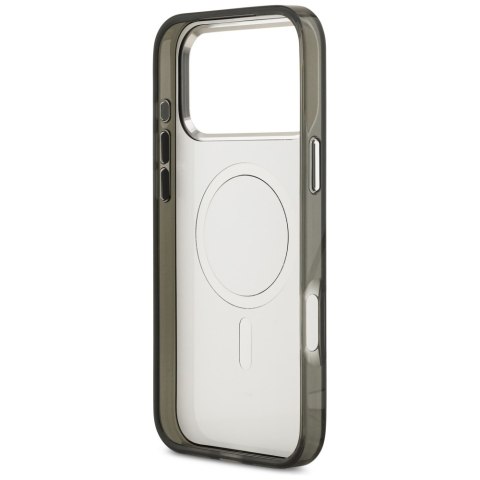 Etui Karl Lagerfeld IML Aquarelle Karl & Logo MagSafe do iPhone 17 Pro Max czarny