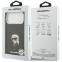Etui Karl Lagerfeld IML Aquarelle Karl & Logo MagSafe do iPhone 17 Pro Max czarny