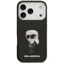 Etui Karl Lagerfeld IML Aquarelle Karl & Logo MagSafe do iPhone 17 Pro czarny