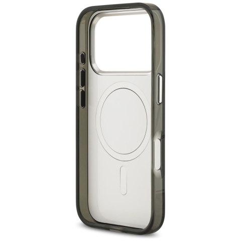 Etui Karl Lagerfeld IML Aquarelle Karl & Logo MagSafe do iPhone 17 Pro czarny