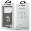 Etui Karl Lagerfeld IML Aquarelle Karl & Logo MagSafe do iPhone 17 Pro czarny