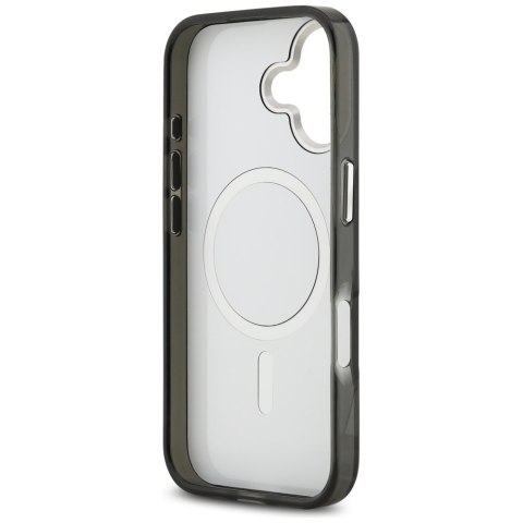 Etui Karl Lagerfeld IML Aquarelle Karl & Logo MagSafe do iPhone 17 czarny