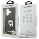 Etui Karl Lagerfeld IML Aquarelle Karl & Logo MagSafe do iPhone 17 czarny