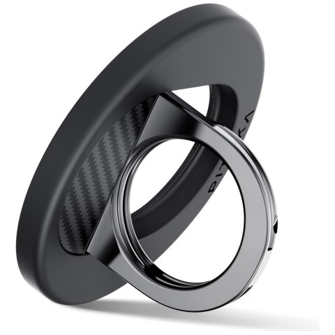 Uchwyt magnetyczny PITAKA MagEZ Grip 3 MagSafe do telefonu czarno szary