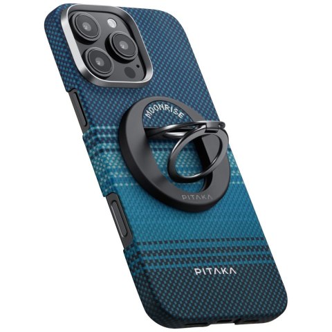 Uchwyt magnetyczny PITAKA MagEZ Grip 3 MagSafe do telefonu moonrise