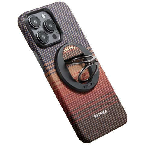 Uchwyt magnetyczny PITAKA MagEZ Grip 3 MagSafe do telefonu sunset