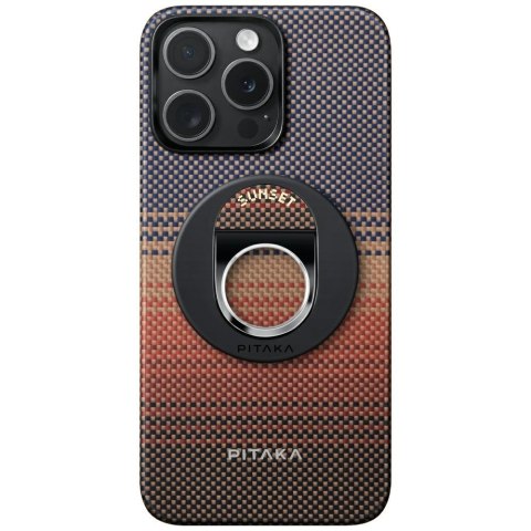 Uchwyt magnetyczny PITAKA MagEZ Grip 3 MagSafe do telefonu sunset