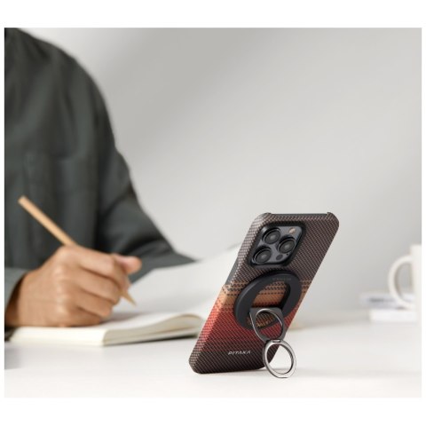 Uchwyt magnetyczny PITAKA MagEZ Grip 3 MagSafe do telefonu sunset