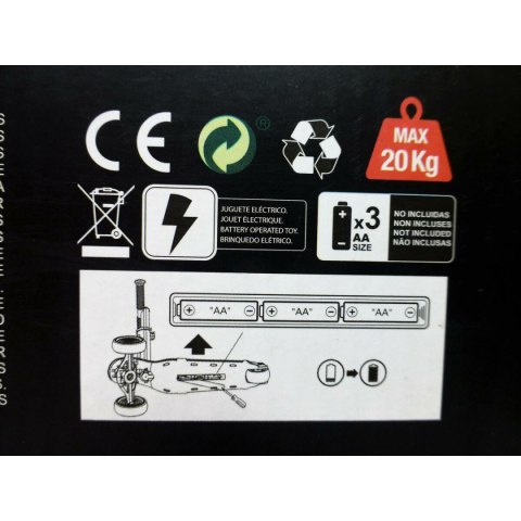 Hulajnoga Colorbaby Poliuretan Aluminium Biały