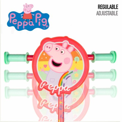 Hulajnoga Peppa Pig Gumowy Metal Plastikowy
