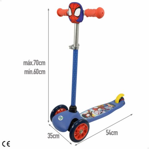 Hulajnoga Spidey Metal Plastikowy Wielokolorowy