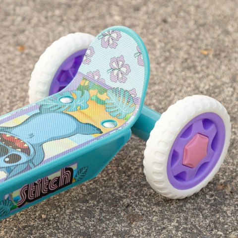 Hulajnoga Stitch Gumowy Metal Plastikowy Niebieski