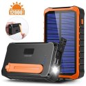 Powerbank solarny 4smarts Prepper 12000mAh szary